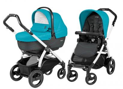 Коляска 2 в 1 Peg Perego Book 51 S XL Modular (шасси White/Black)