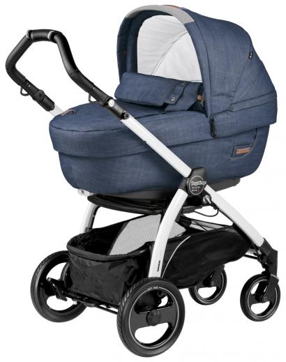 Коляска для новорожденных Peg Perego Book S Navetta Elite (шасси White/Black)