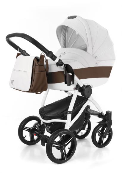Коляска для новорожденных Esspero Grand Newborn Lux (шасси White)