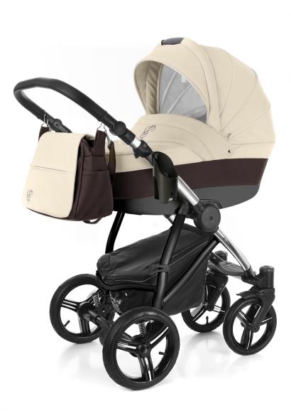 Коляска для новорожденных Esspero Grand Newborn Lux (шасси Chrome)