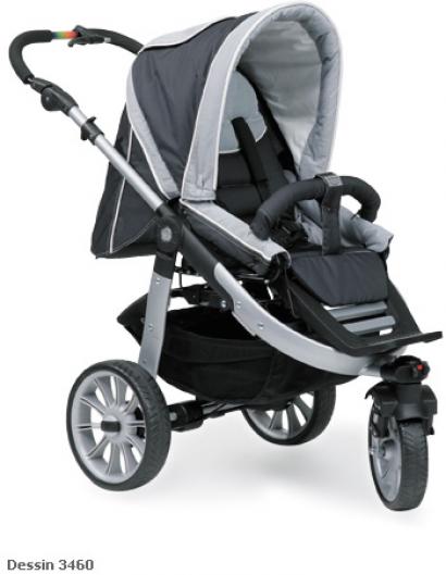Коляска 2 в 1 Teutonia Spirit S3