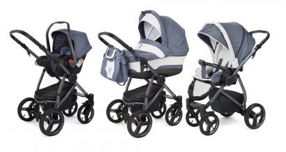 Коляска 3 в 1 Esspero Newborn Lux (шасси Graphite)