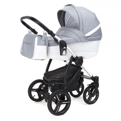 Коляска для новорожденных Esspero Grand Newborn Lux (шасси Chrome)