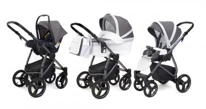 Коляска 3 в 1 Esspero Grand Newborn Lux (шасси Graphite)
