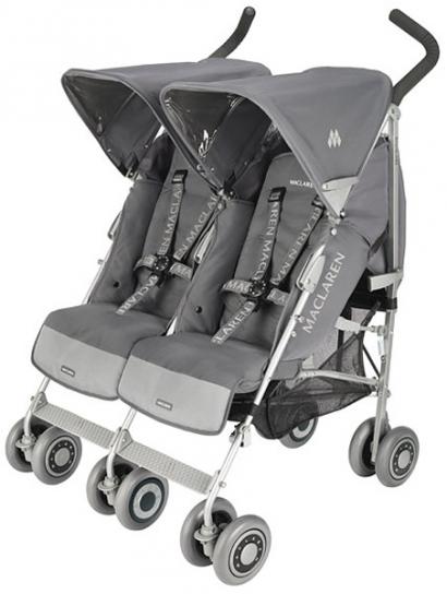 Коляска для двойни Maclaren Twin Techno