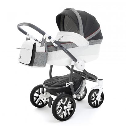 Коляска для новорожденных Esspero Grand Discovery (шасси Graphite White)