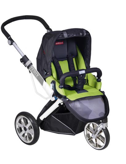 Коляска 2 в 1 Patron Triton 3W (белая рама)