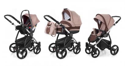 Коляска 3 в 1 Esspero Newborn Lux (шасси Chrome)