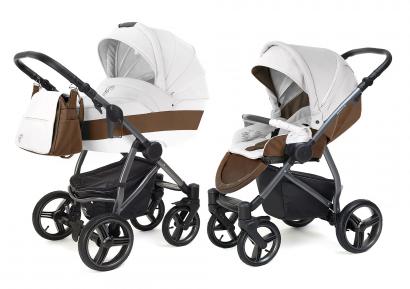 Коляска 2 в 1 Esspero Grand Newborn Lux (шасси Graphite)