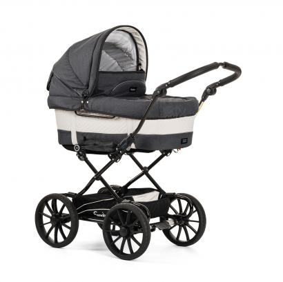 Детская коляска 2 в 1 Emmaljunga Mondial De Luxe (шасси City Black)