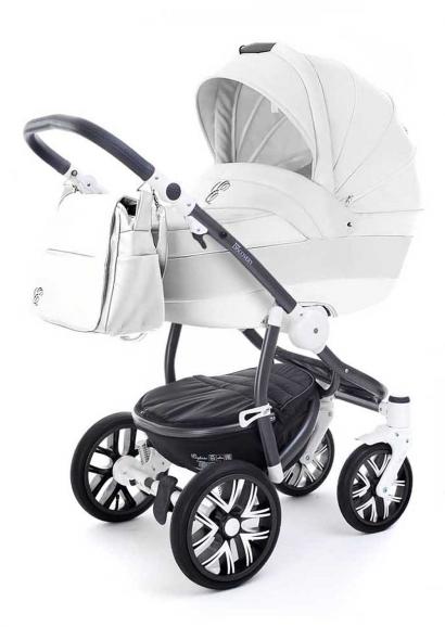 Коляска для новорожденных Esspero Grand Discovery (шасси Graphite White)