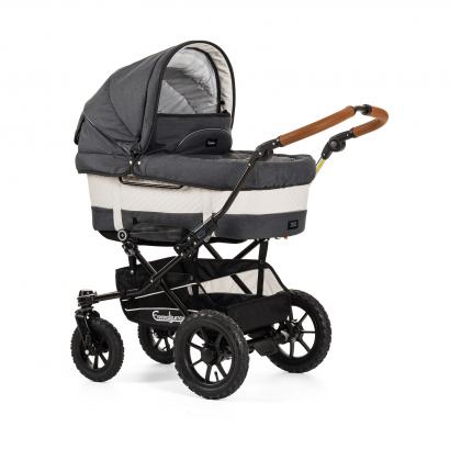 Детская коляска 2 в 1 Emmaljunga Mondial De Luxe (шасси Duo S Outdoor)