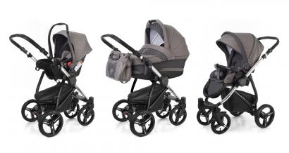 Коляска 3 в 1 Esspero Newborn Lux (шасси Chrome)