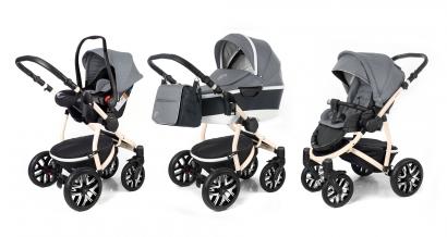 Коляска 3 в 1 Esspero Discovery Alu (шасси Beige)