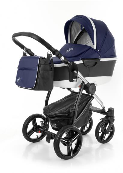 Коляска для новорожденных Esspero Newborn Lux Alu (шасси Chrome)