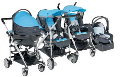 Коляска 3 в 1 Chicco Trio For Me Full Optional