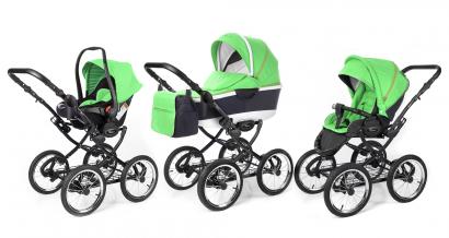Коляска 3 в 1 Esspero Classic Alu (шасси Black)