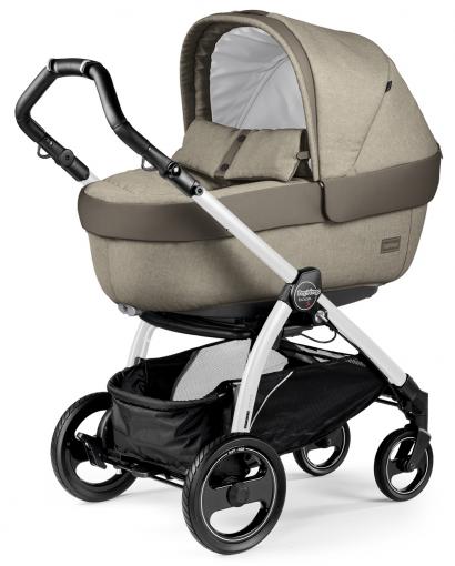 Коляска для новорожденных Peg Perego Book S Navetta Elite (шасси White/Black)