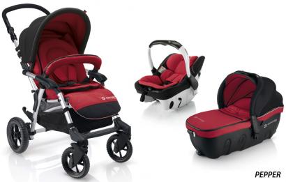 Коляска 3 в 1 Concord Fusion Travel Set intense