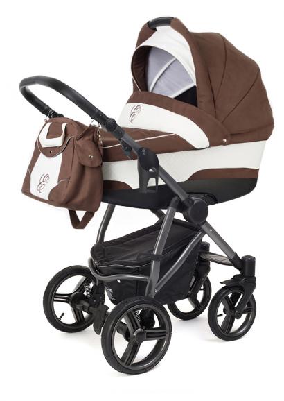 Коляска для новорожденных Esspero Newborn Lux (шасси Graphite)