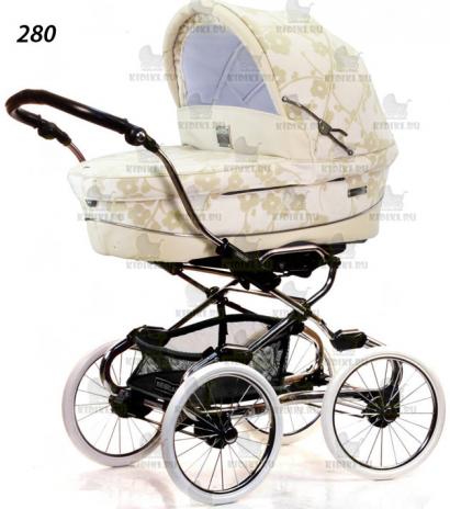 Детская коляска для новорожденных Bebecar Stylo Class Leather (Кожа)