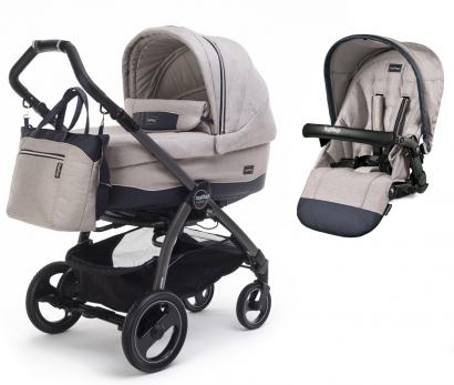 Коляска 2 в 1 Peg Perego Book S Culla Elite + Seggiolino Pop Up