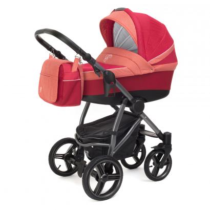 Коляска для новорожденных Esspero Grand Newborn Lux (шасси Graphite)