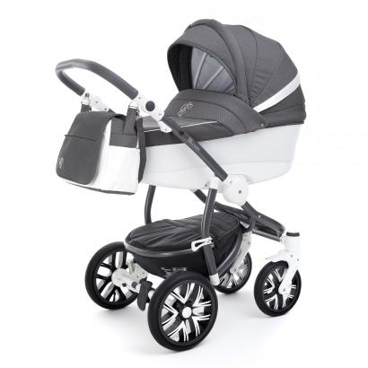 Коляска для новорожденных Esspero Grand Discovery (шасси Graphite White)