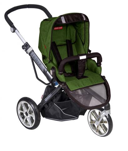 Прогулочная коляска Patron Triton 3B (черная рама)