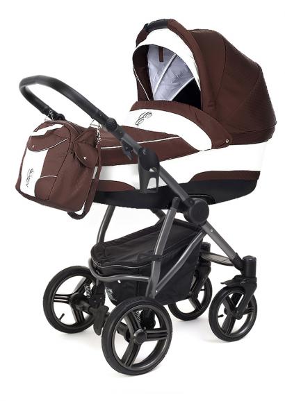 Коляска для новорожденных Esspero Newborn Lux (шасси Graphite)