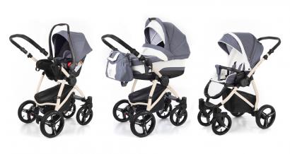 Коляска 3 в 1 Esspero Newborn Lux (шасси Beige)