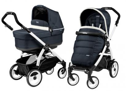 Коляска 2 в 1 Peg Perego Book 51 Pop Up Modular (шасси White/Black)