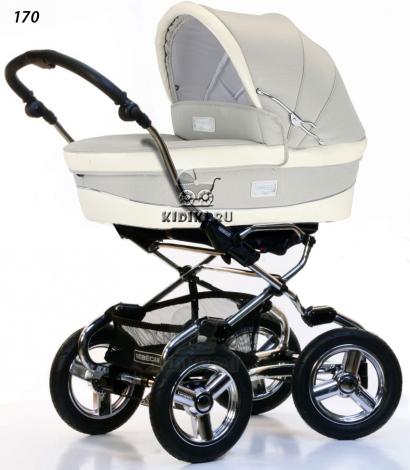 Детская коляска для новорожденных Bebecar Stylo AT Chrome