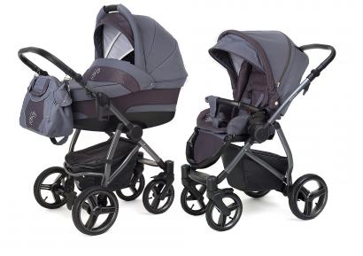 Коляска 2 в 1 Esspero Newborn Lux (шасси Graphite)