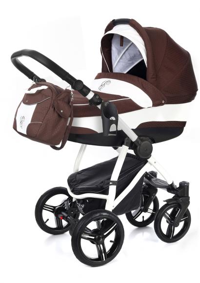Коляска для новорожденных Esspero Newborn Lux (шасси White)