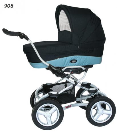 Детская коляска 2 в 1 Bebecar Stylo AT Комби