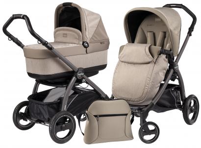 Коляска 2 в 1 Peg Perego Book 51 Pop Up Modular (шасси White/Black)