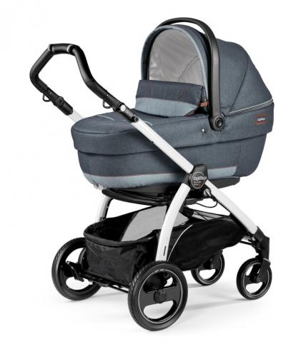 Коляска для новорожденных Peg Perego Book S Navetta XL (шасси White/Black)