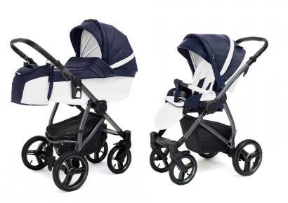 Коляска 2 в 1 Esspero Grand Newborn Lux (шасси Graphite)