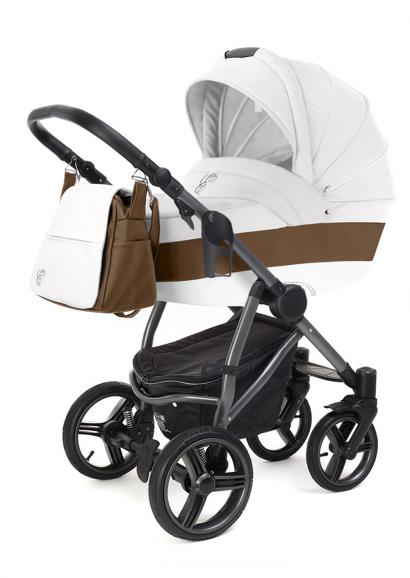 Коляска для новорожденных Esspero Grand Newborn Lux (шасси Graphite)