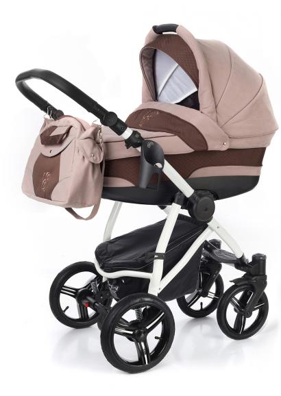 Коляска для новорожденных Esspero Newborn Lux (шасси White)