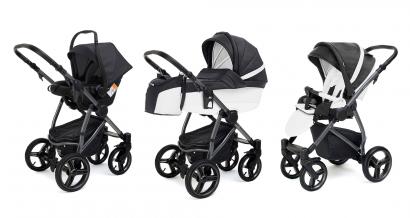 Коляска 3 в 1 Esspero Grand Newborn Lux (шасси Graphite)