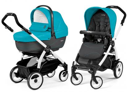 Коляска 2 в 1 Peg Perego Book 51 XL Modular (шасси White/Black)