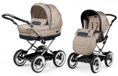 Коляска 2 в 1 Peg Perego Culla Elite Chrome + Seggiolino Giro