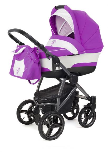 Коляска для новорожденных Esspero Newborn Lux (шасси Graphite)