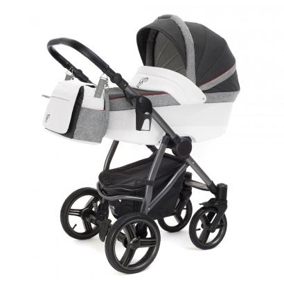 Коляска для новорожденных Esspero Grand Newborn Lux (шасси Graphite)