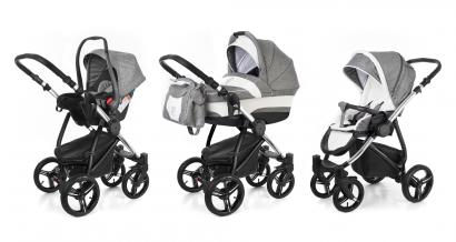 Коляска 3 в 1 Esspero Newborn Lux (шасси Chrome)