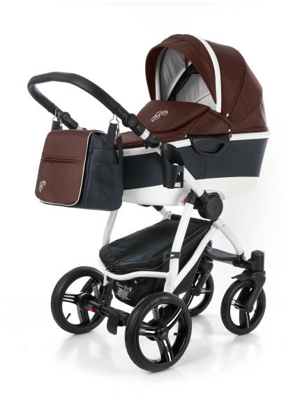 Коляска для новорожденных Esspero Newborn Lux Alu (шасси White)