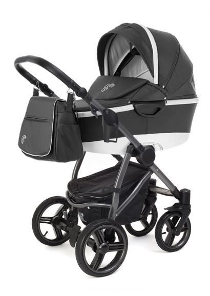 Коляска для новорожденных Esspero Newborn Lux Alu (шасси Graphite)