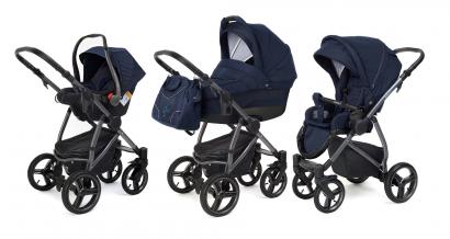 Коляска 3 в 1 Esspero Newborn Lux (шасси Graphite)